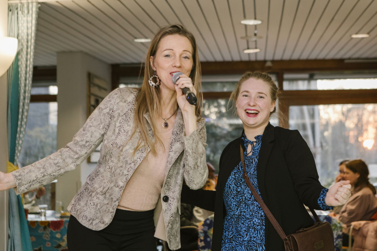 Terugblik Vrouwendag Voorhof Cultuurhuis Delft